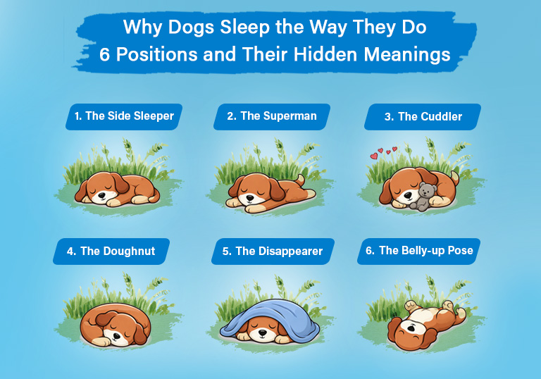Why Dogs Sleep the Way They Do: 6 Positions and Their Hidden Meanings